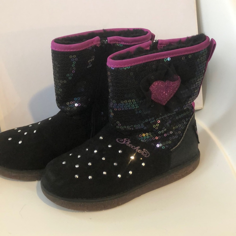 Sketchers twinkle toes boots size 11